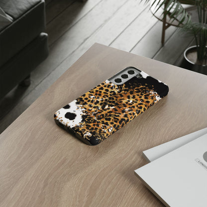 Bold Leopard Ink Splash - Samsung Galaxy Series Case