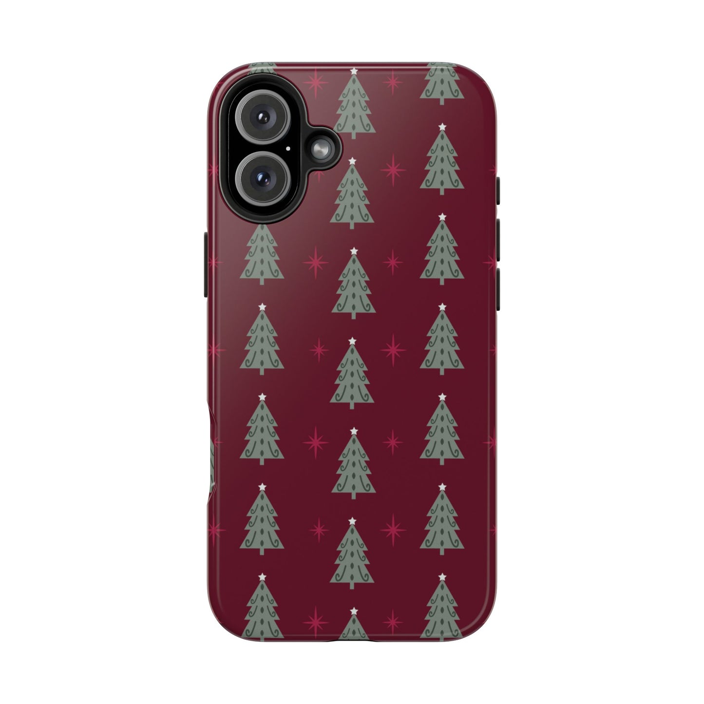 Retro Christmas Tree Pattern – iPhone Series Case