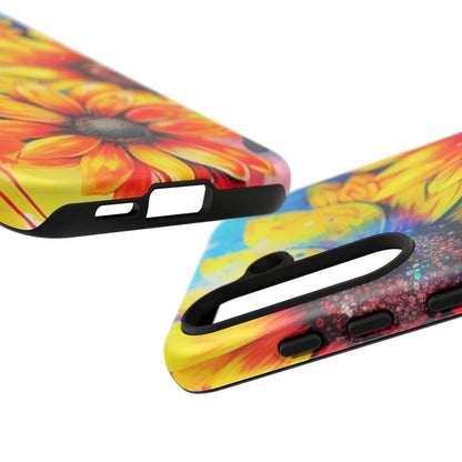 Vibrant Sunflower Splash - Samsung Galaxy Series Case