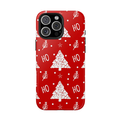 iPhone Case: Ho Ho Ho – Christmas Tree Wonderland