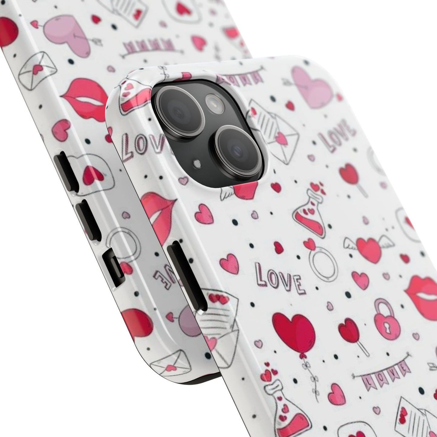 iPhone Case: Romantic Love-Inspired Icons Case