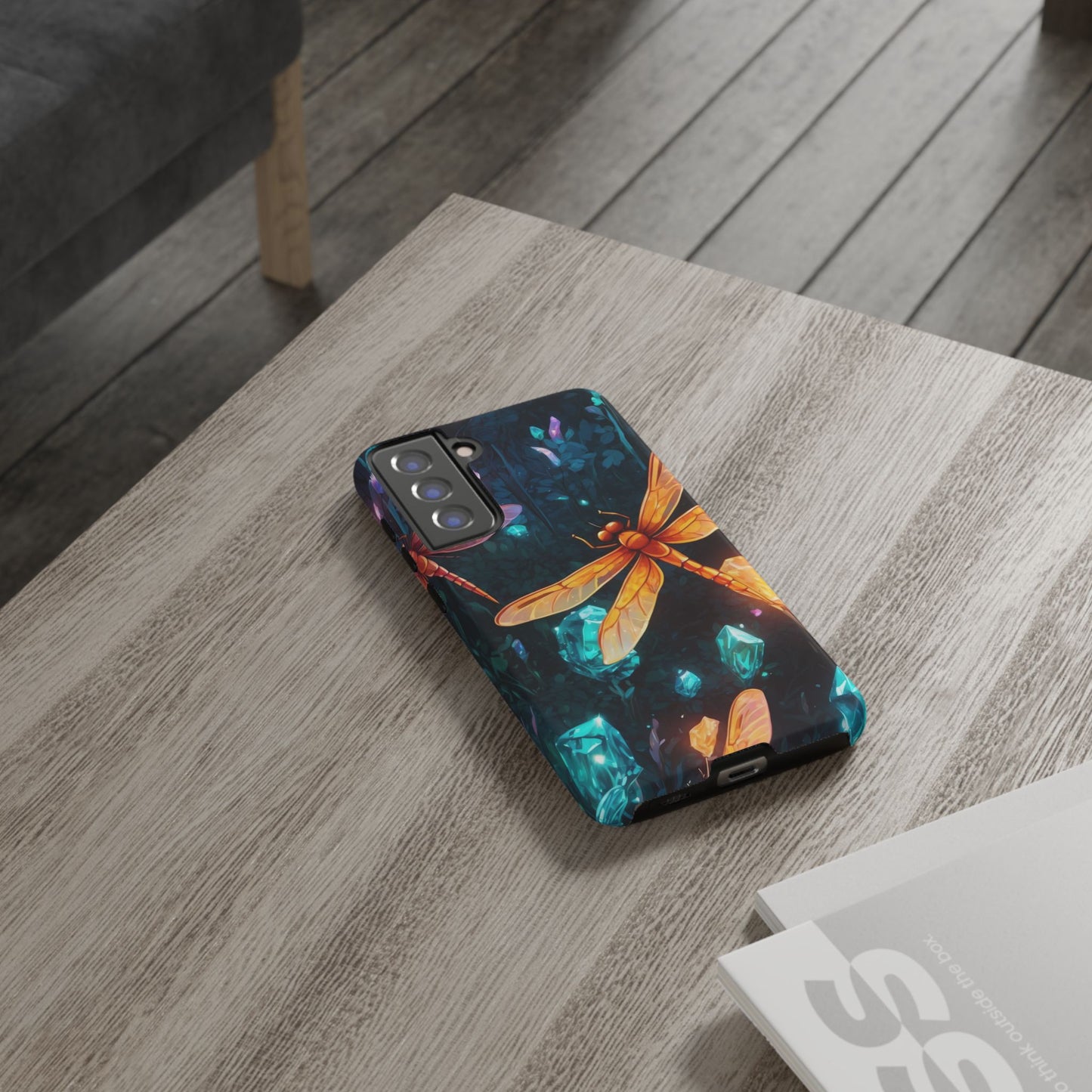 Mystical Dragonflies & Crystals – Samsung Galaxy Series Case