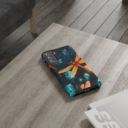 Mystical Dragonflies & Crystals – Samsung Galaxy Series Case
