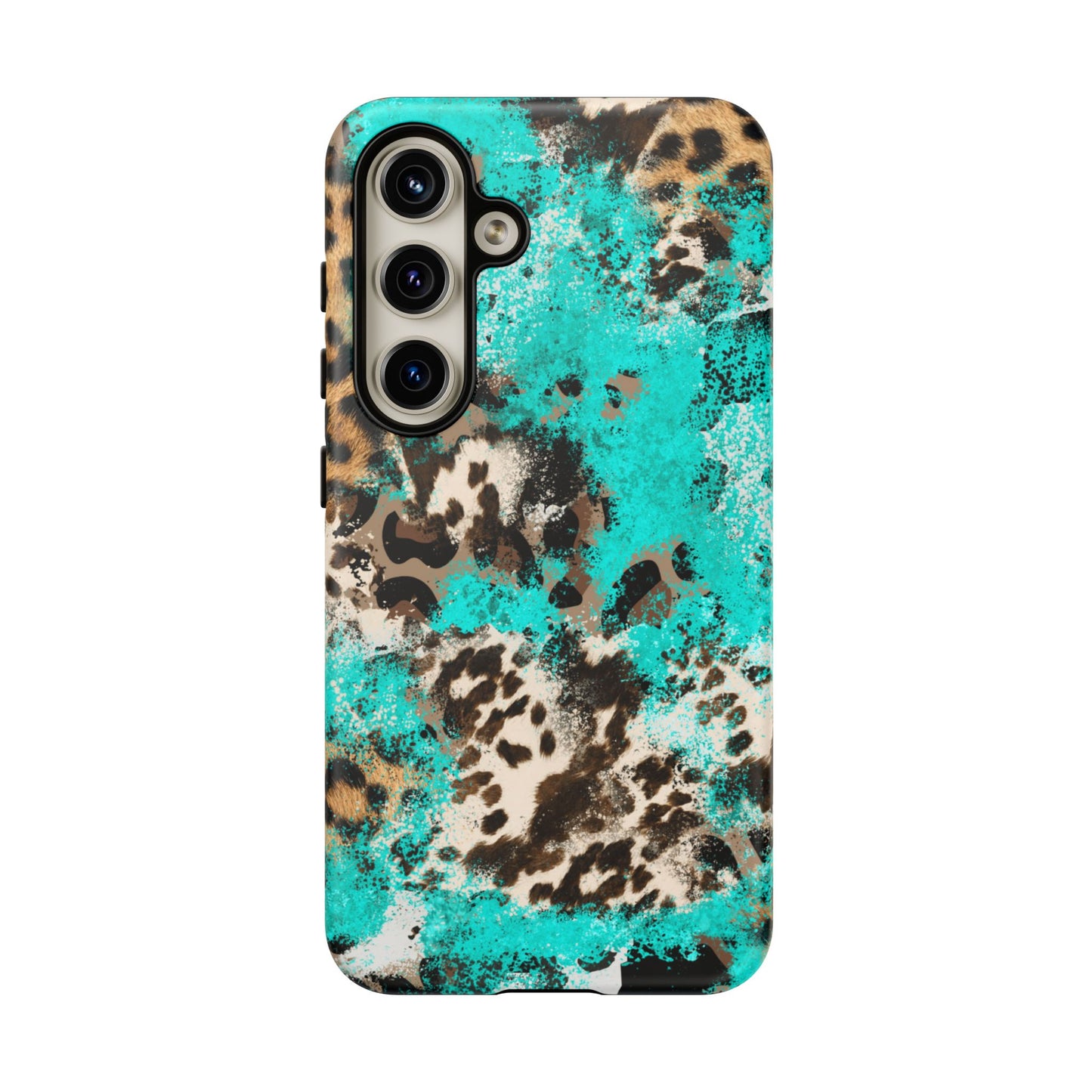 Aqua Splash Leopard - Samsung Galaxy Series Case