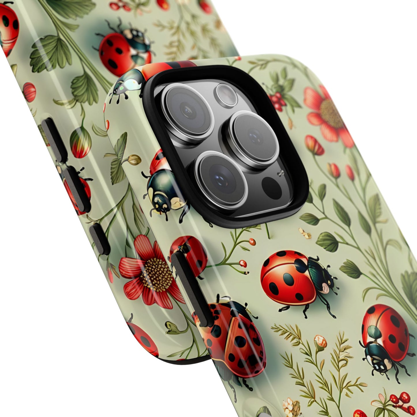 Ladybug Phone Case - Tough Dual Layer Protection - Perfect Gift For The Ladybug Lover In Your Life