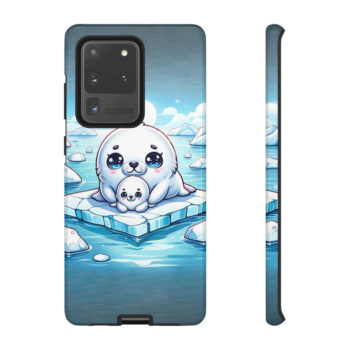 Arctic Embrace Seal iPhone Case