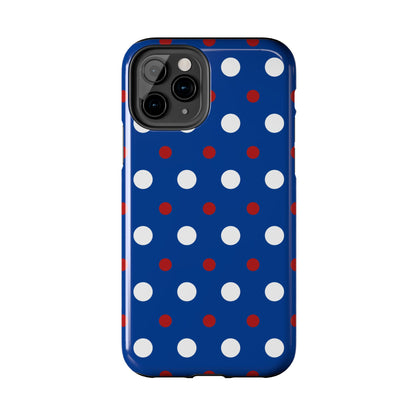 Patriotic Polka Dots – iPhone Case