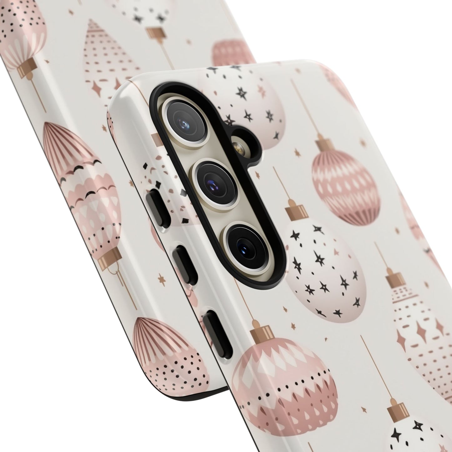 Blush Pink Holiday Ornaments - Samsung Galaxy Series Case