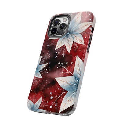 Winter Bloom Poinsettia – iPhone Case