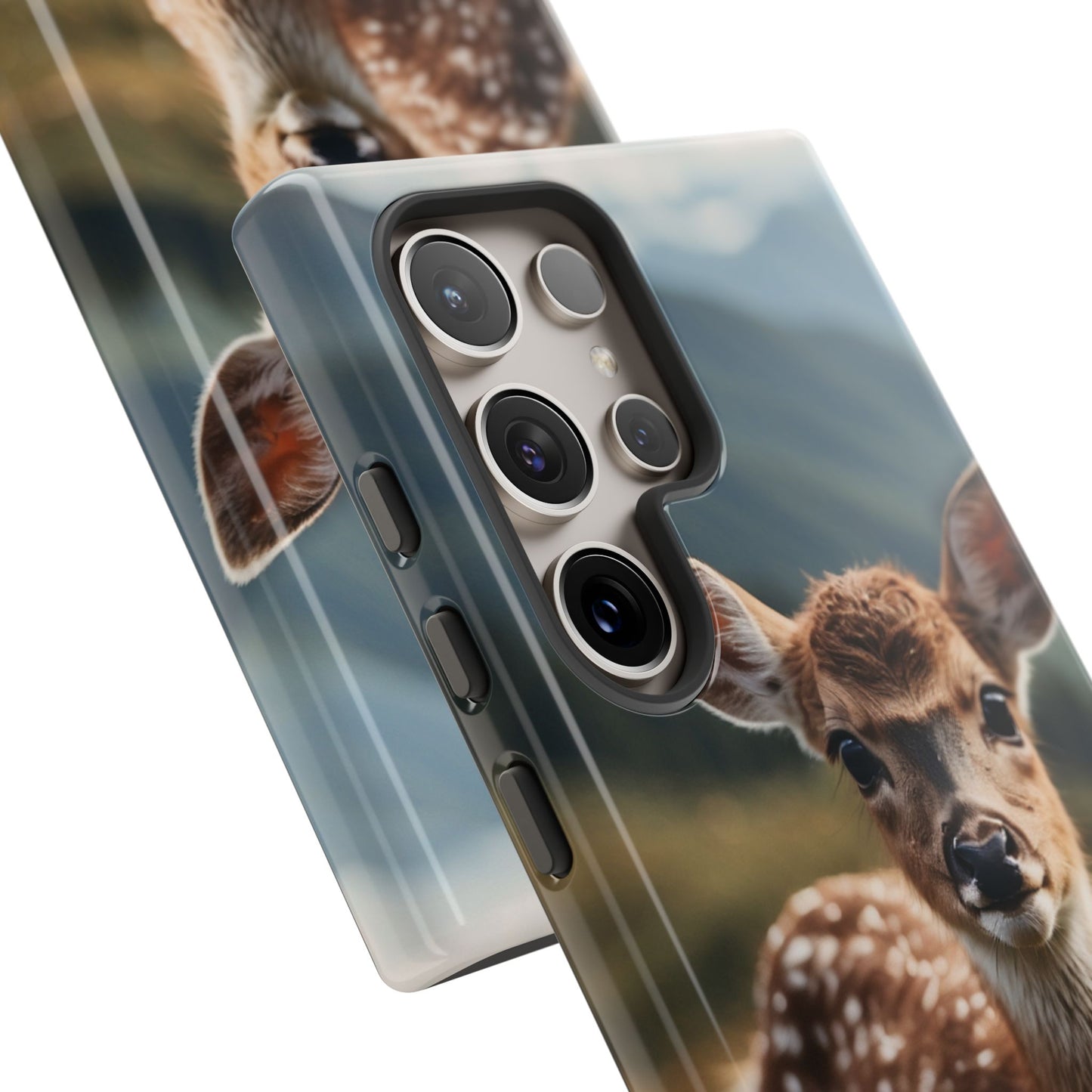 Gentle Fawn in Mountain Meadows Samsung Galaxy Case