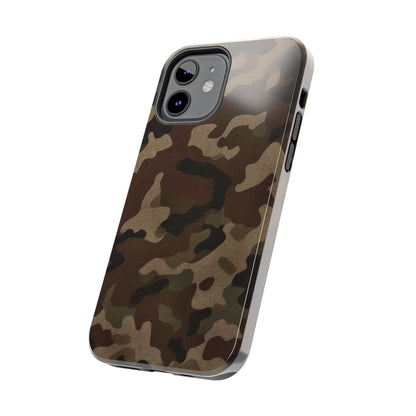 Classic Camouflage iPhone Case – Rugged Woodland Camo Protection