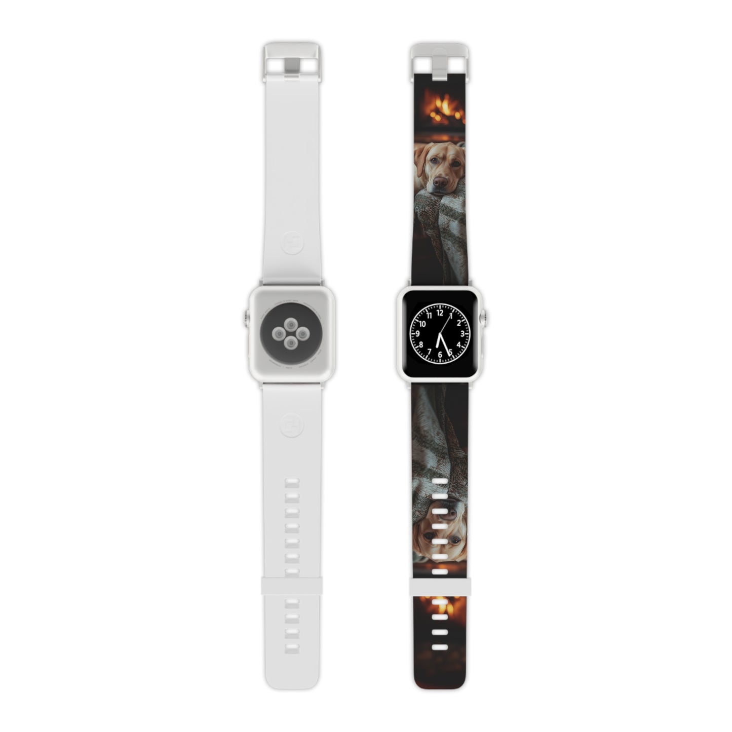 Cozy Labrador by Fireplace Apple Watch Band