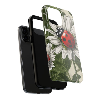 Ladybug & Daisy Garden Charm - iPhone Series Case