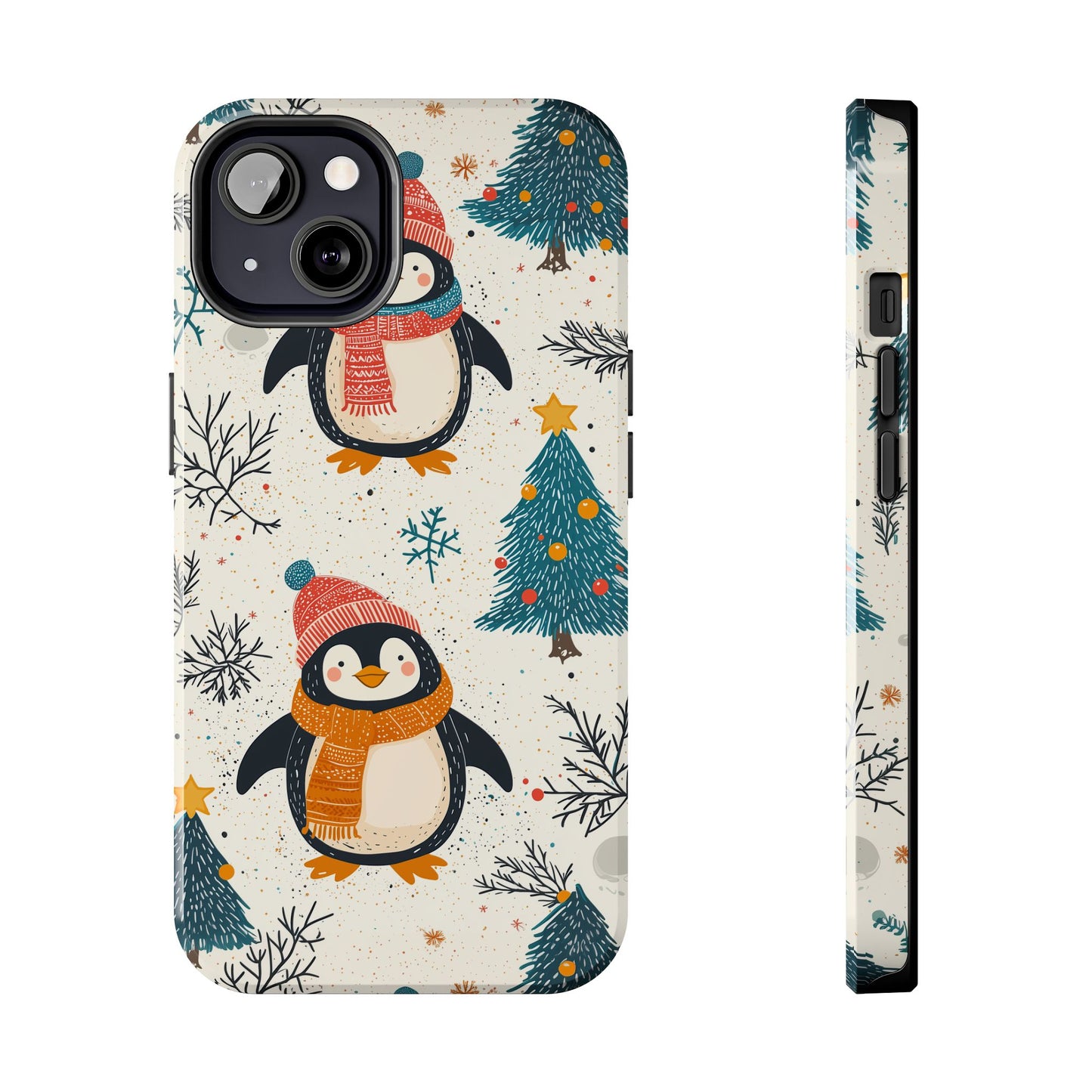 Penguin Wonderland – Snowy Christmas Cheer iPhone Case