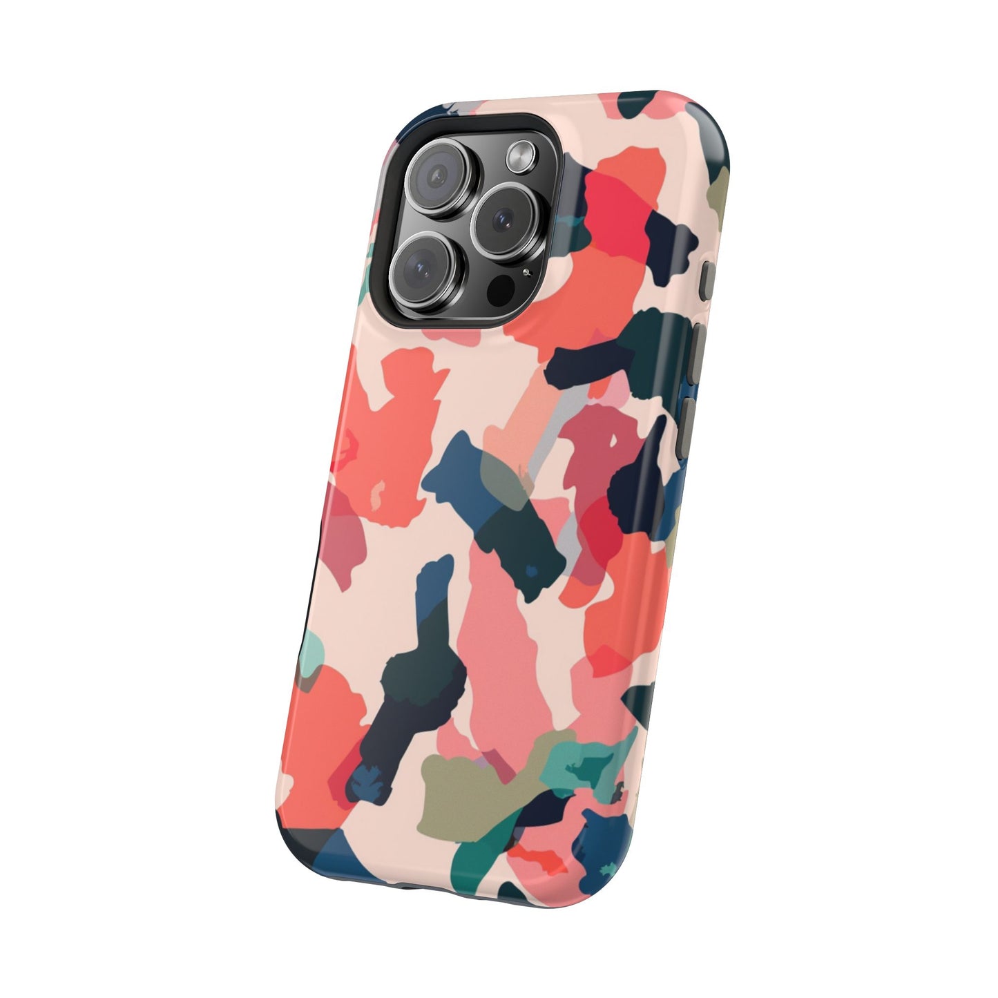 Modern Earthy Camo Abstract – MagSafe iPhone Case