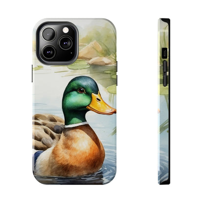 Serene Duck Reflection - iPhone Case