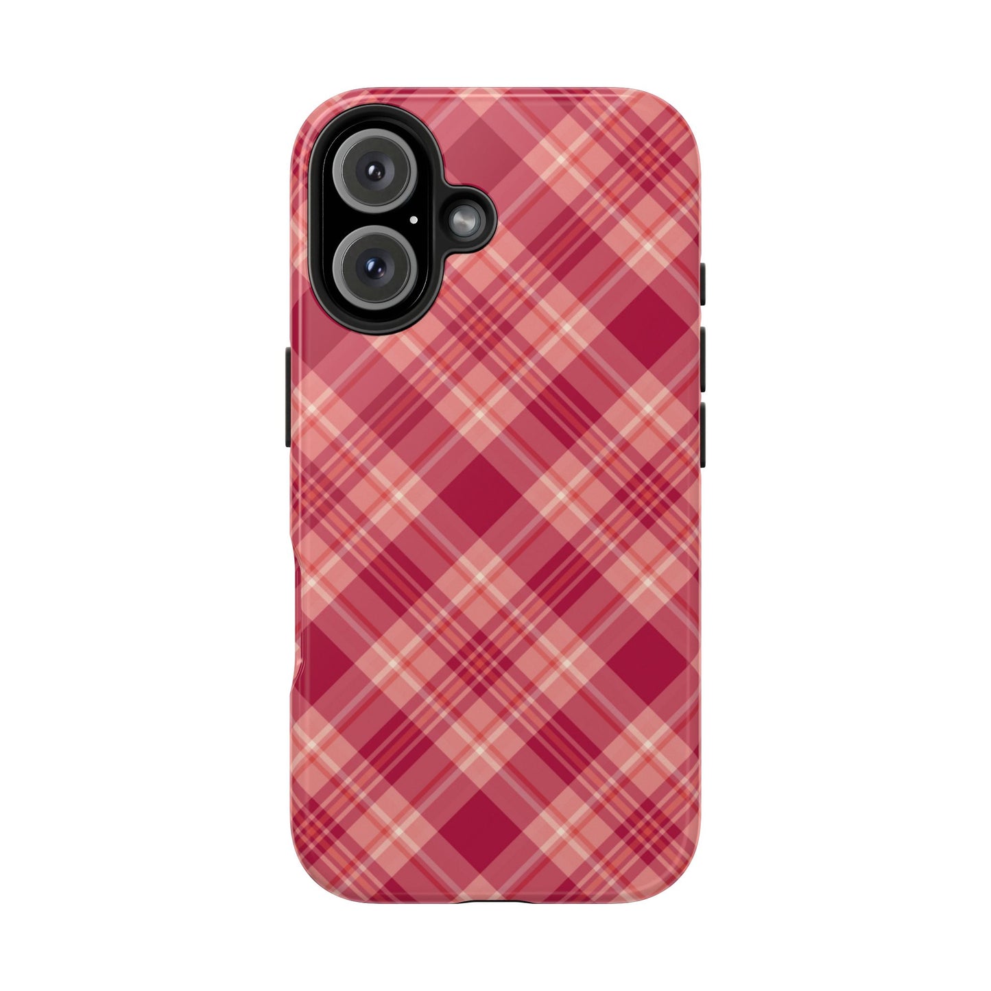 Rustic Red Plaid – iPhone Series Case