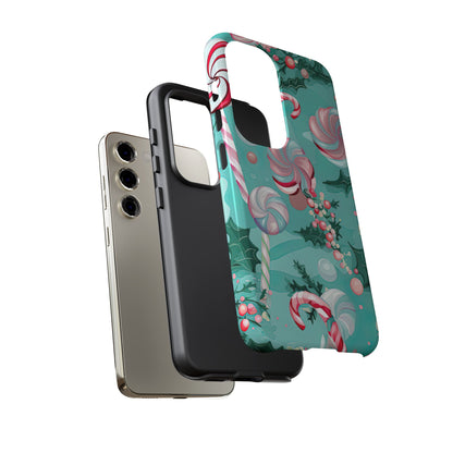 Candy Cane & Peppermint Holiday Delight – Samsung Galaxy Series Case