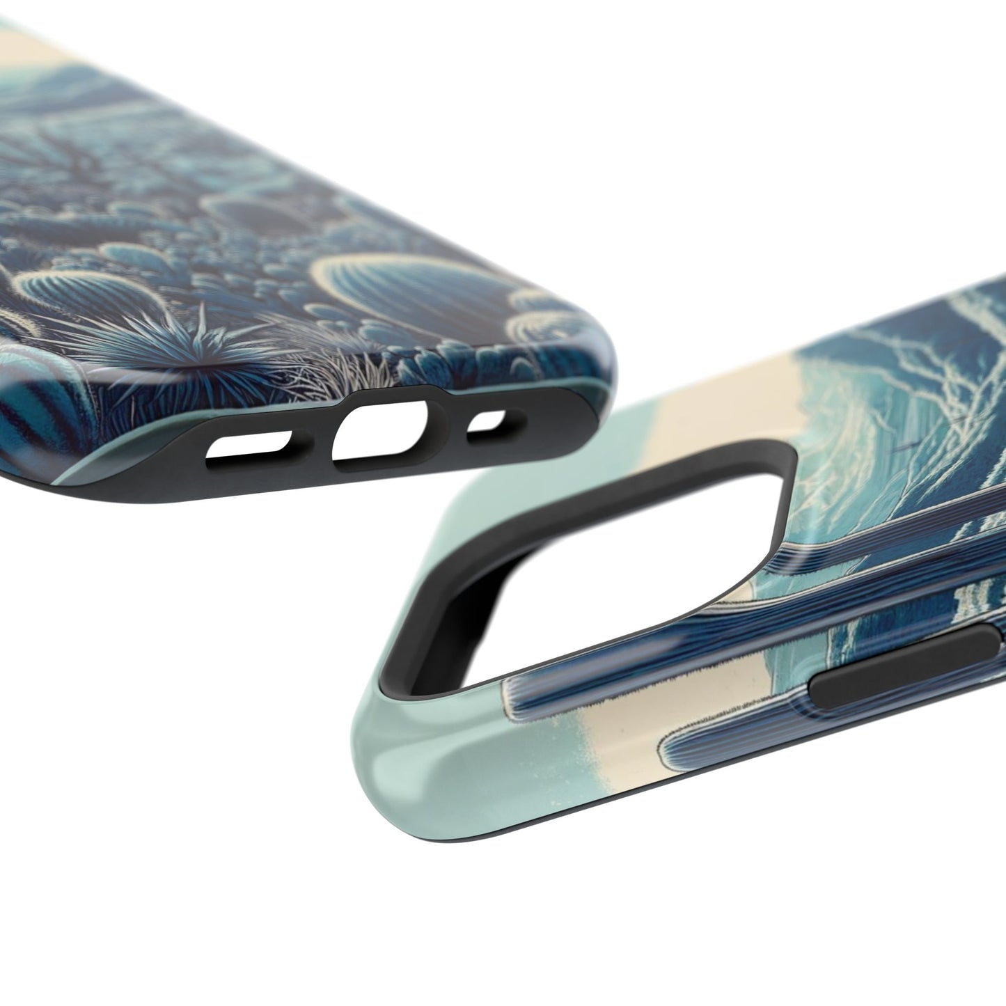 Desert Blues Cactus iPhone Case