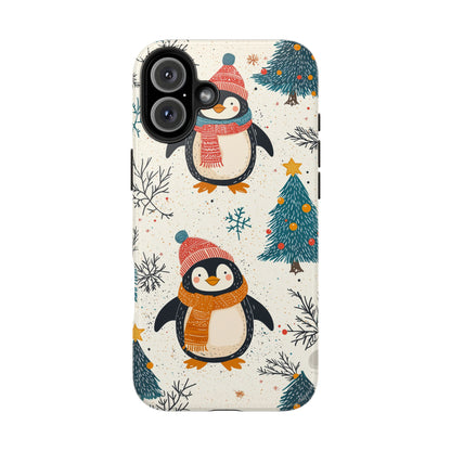 Penguin Wonderland – Snowy Christmas Cheer iPhone Case