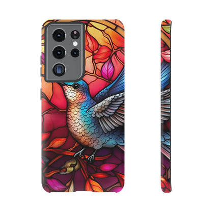 Radiant Multicolor Bird Artwork - Samsung Galaxy Case