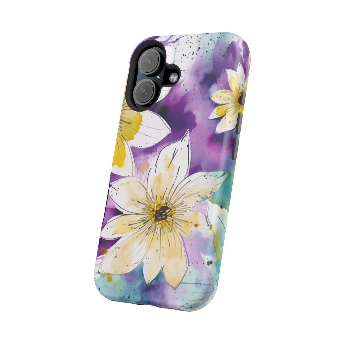 Abstract Floral Watercolor Splash - MagSafe iPhone Series Case