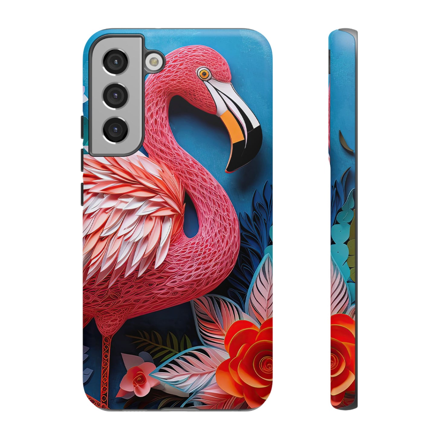 Flamingo Dreams – Bold Tropical Samsung Case