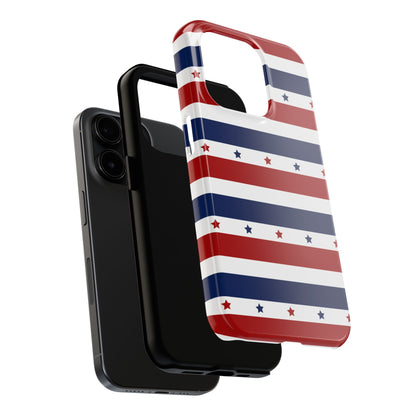 Patriotic Stars iPhone Case