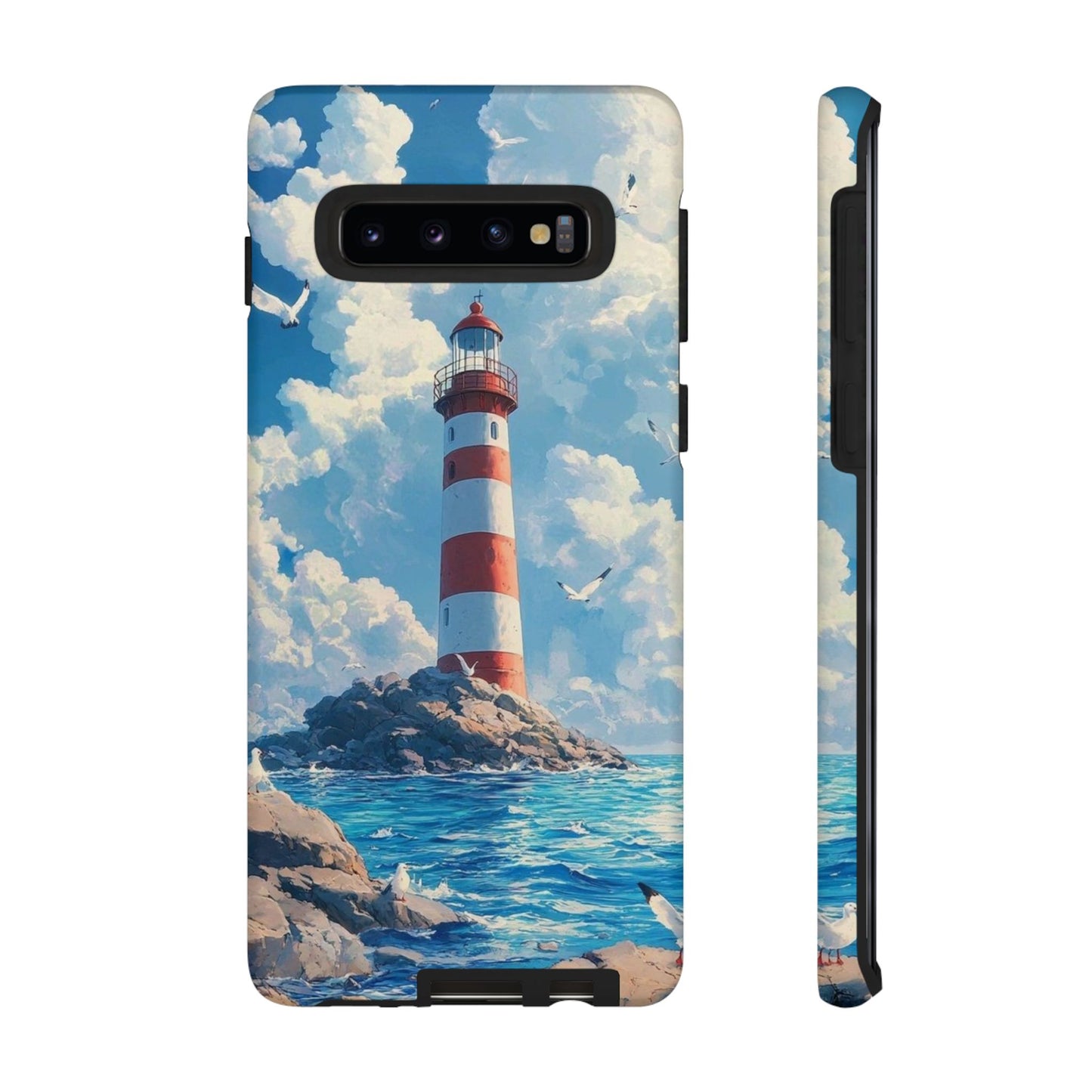 Samsung Galaxy Case - Majestic Lighthouse Scene Design