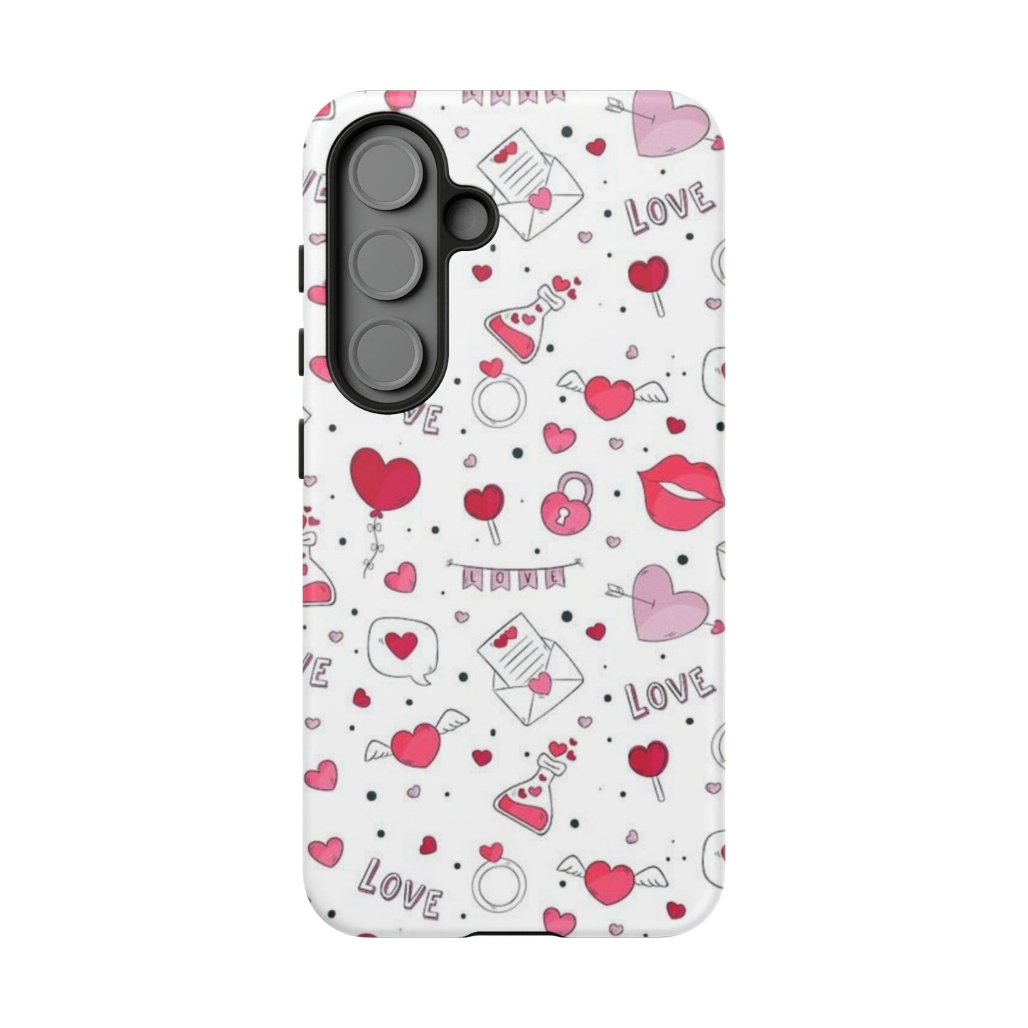 Samsung Galaxy Case: Romantic Love-Inspired Icons Case