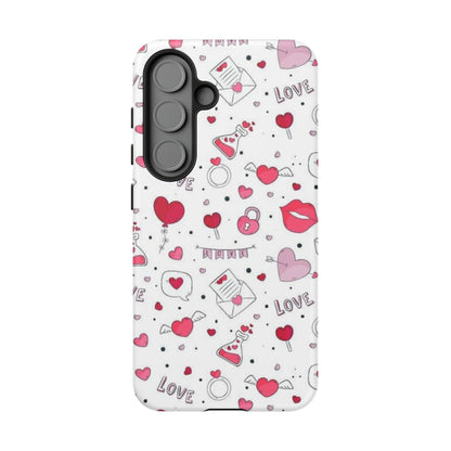 Samsung Galaxy Case: Romantic Love-Inspired Icons Case