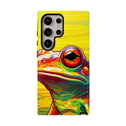 Vibrant Rainbow Frog Design – Samsung Galaxy Case