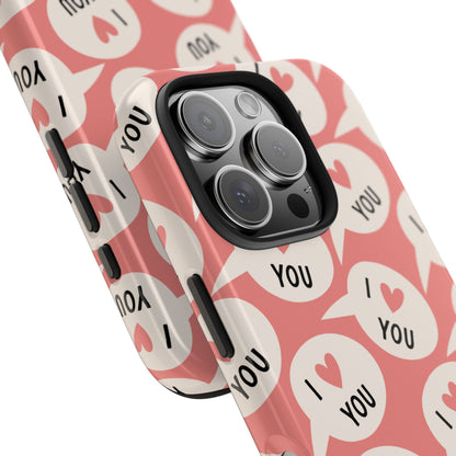 I Love You iPhone Case