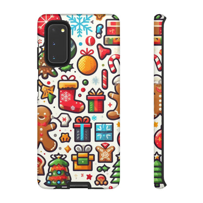 Festive Christmas Icons Pattern – Samsung Galaxy Series Case