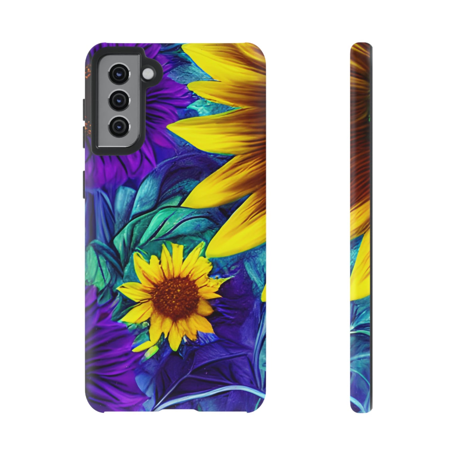 Purple & Gold Sunflower Dream - Samsung Galaxy Series Case