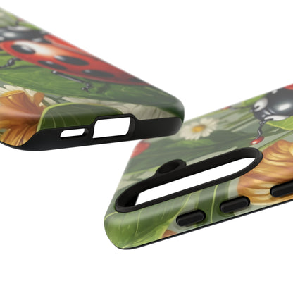 Ladybug Garden Samsung Galaxy Case – Nature-Inspired Design