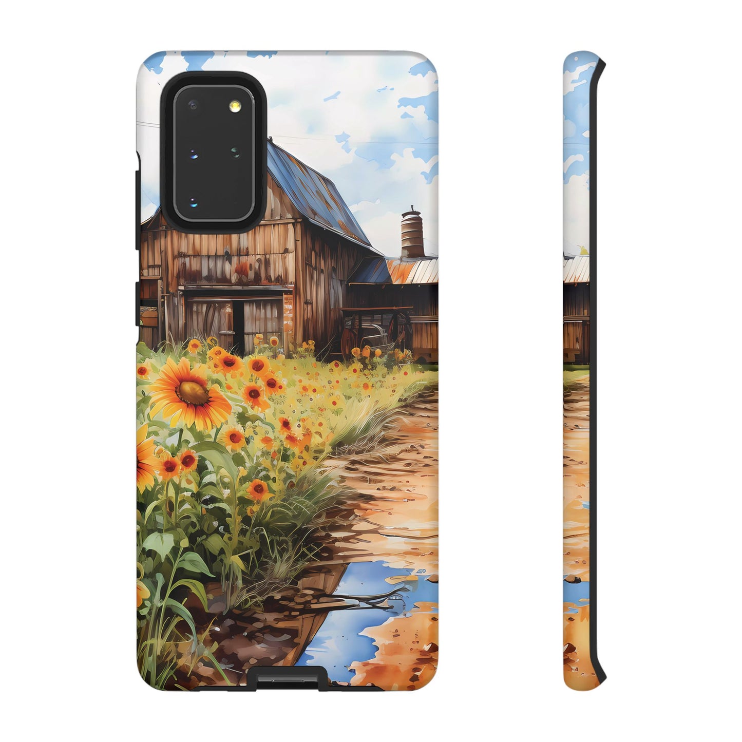 Sunflower iPhone Case  Rustic Farm Style