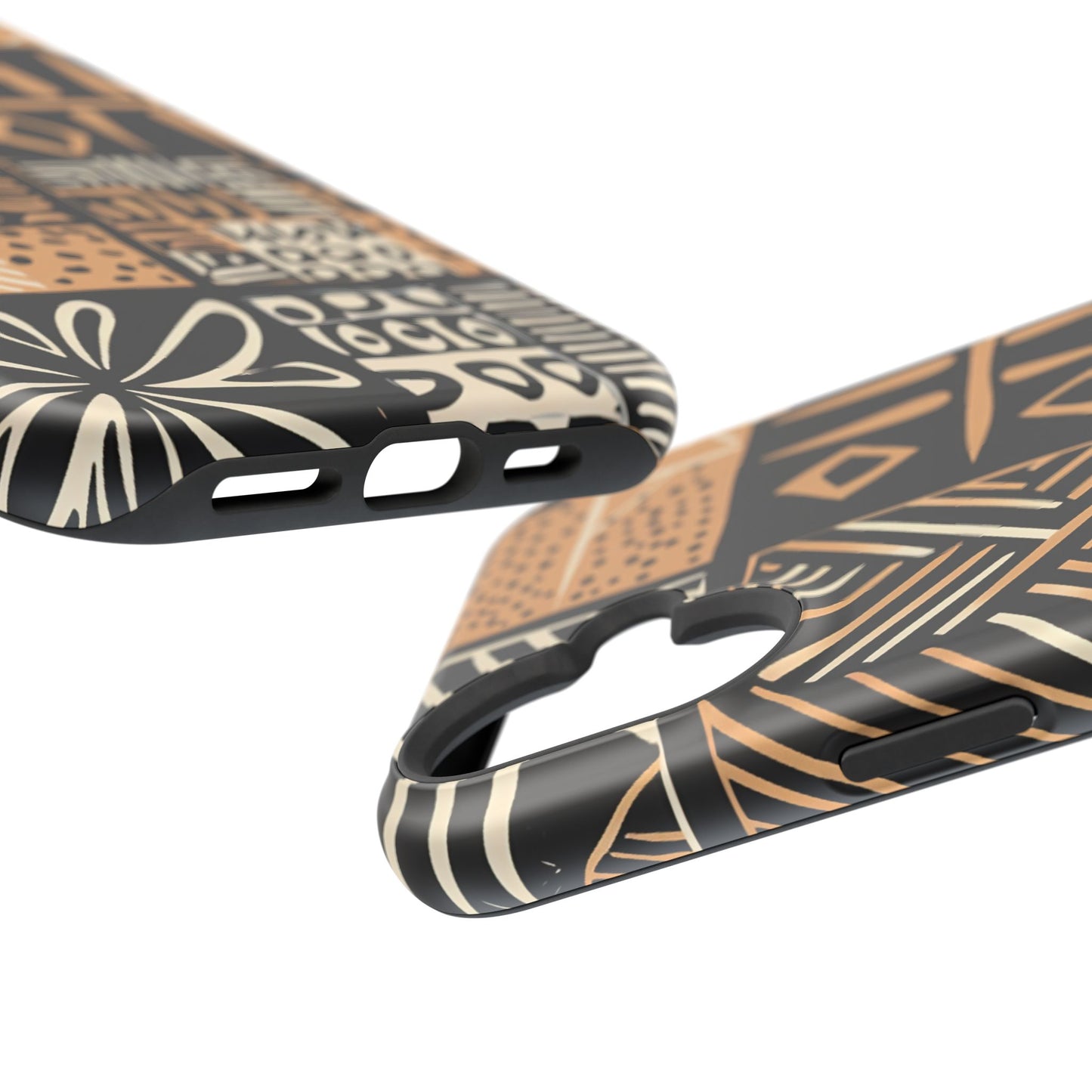 Tribal Geo-Pattern MagSafe Case – Bold Ethnic Design