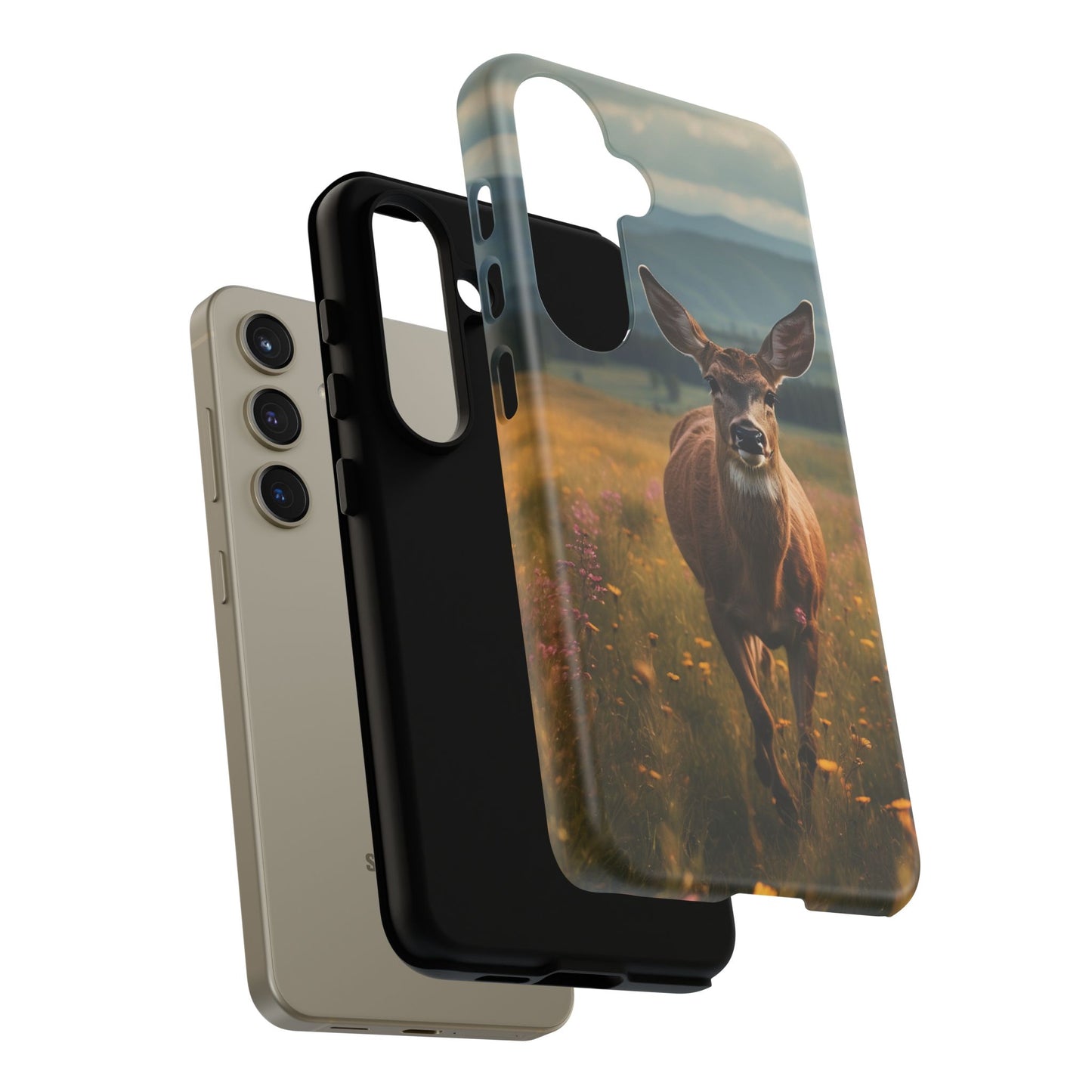 Rustic Meadow Deer – Samsung Galaxy Case