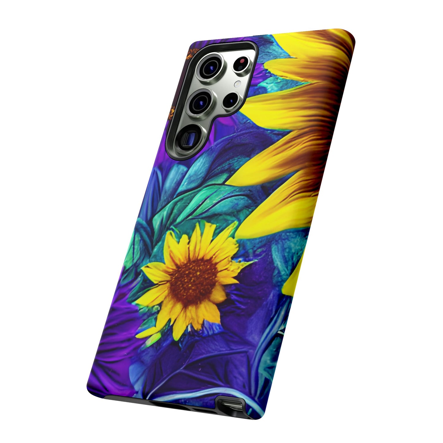 Purple & Gold Sunflower Dream - Samsung Galaxy Series Case