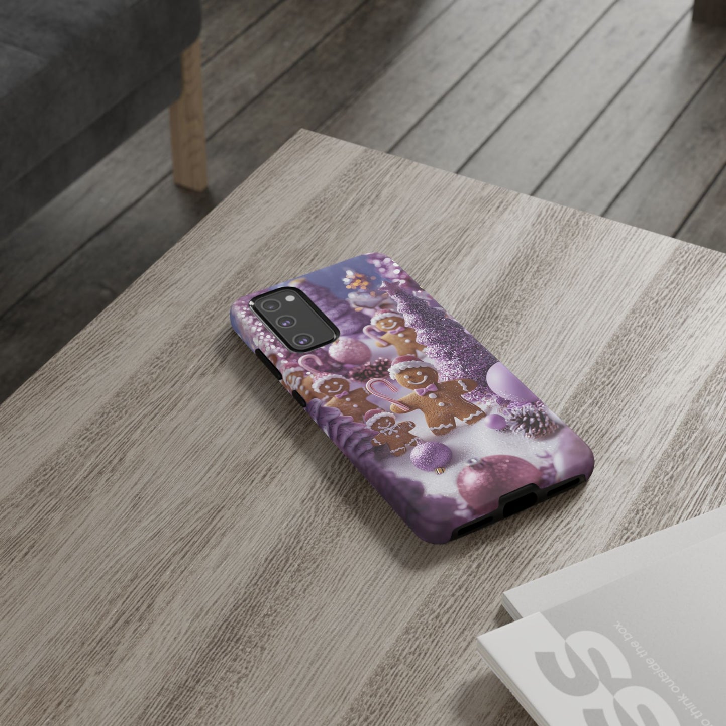 Pink Frosted Gingerbread Forest - Samsung Galaxy Series Case