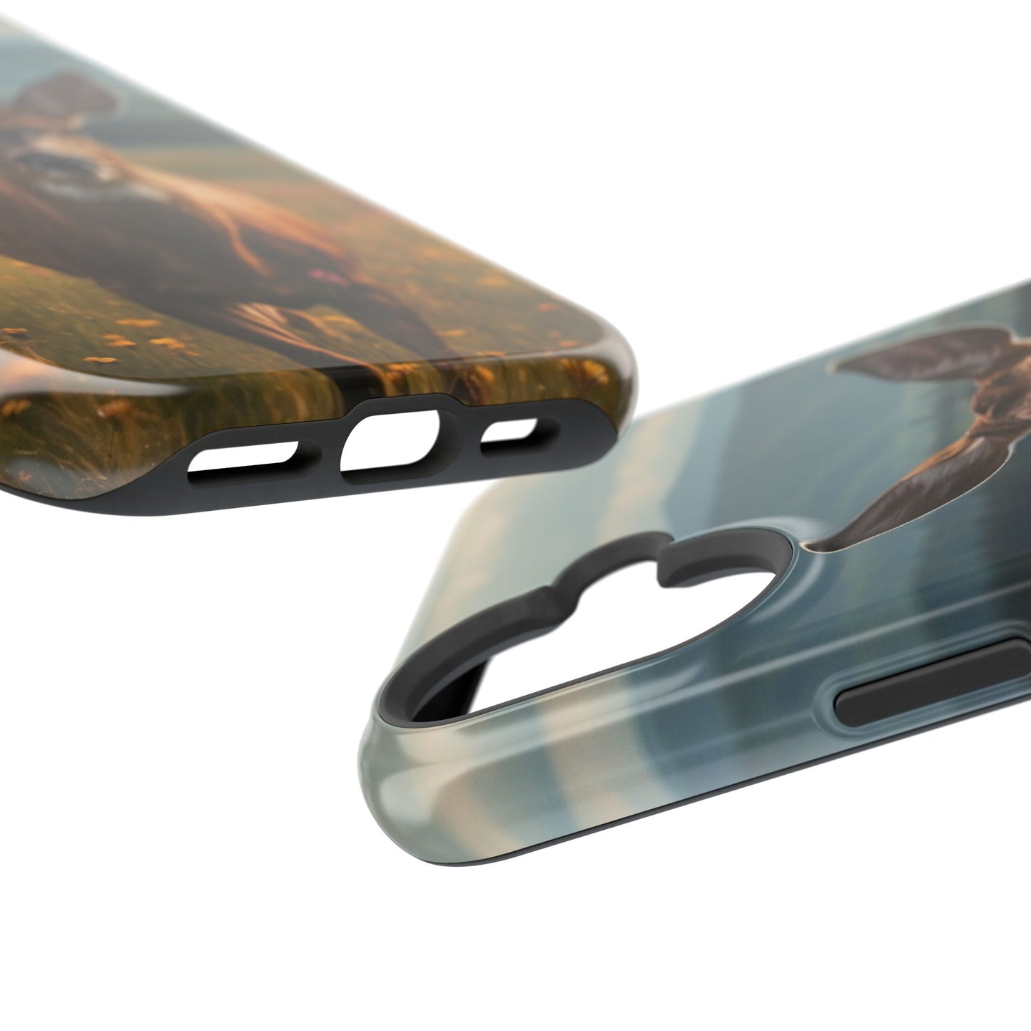 Rustic Meadow Deer – MagSafe iPhone Case