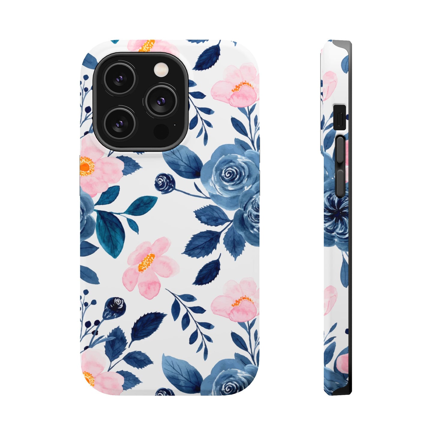 Pastel Garden Charm – MagSafe Case with Soft Watercolor Floral Print