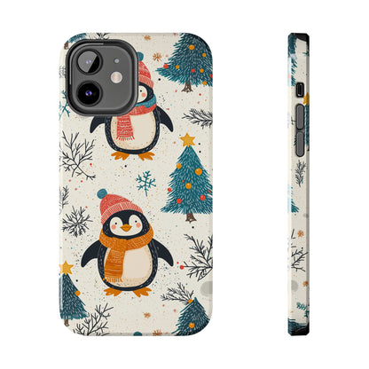 Penguin Wonderland – Snowy Christmas Cheer iPhone Case