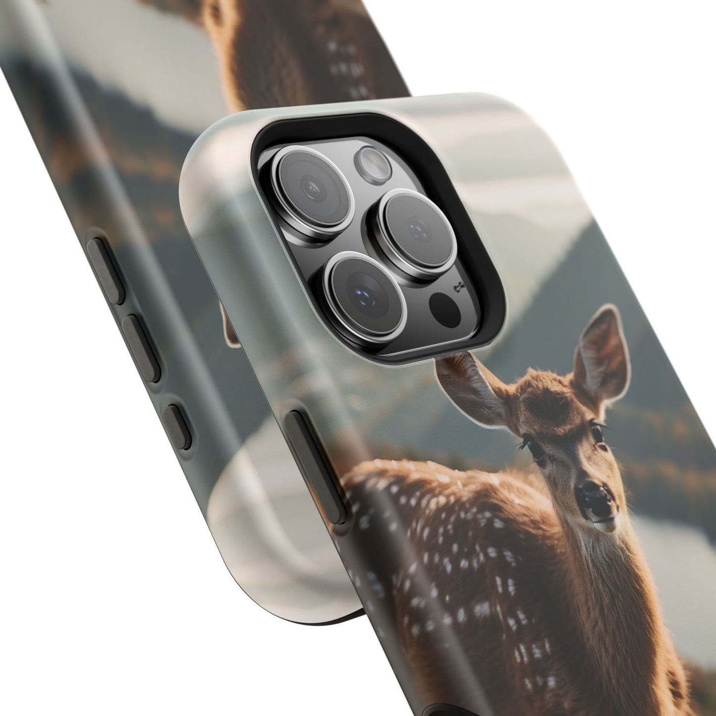 Whimsical Fawn in a Sunlit Forest MagSafe iPhone Case