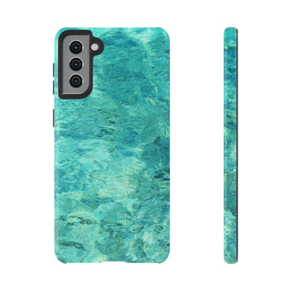 Tropical Aqua Blue Water Samsung Galaxy Case – Refreshing Summer Vibes