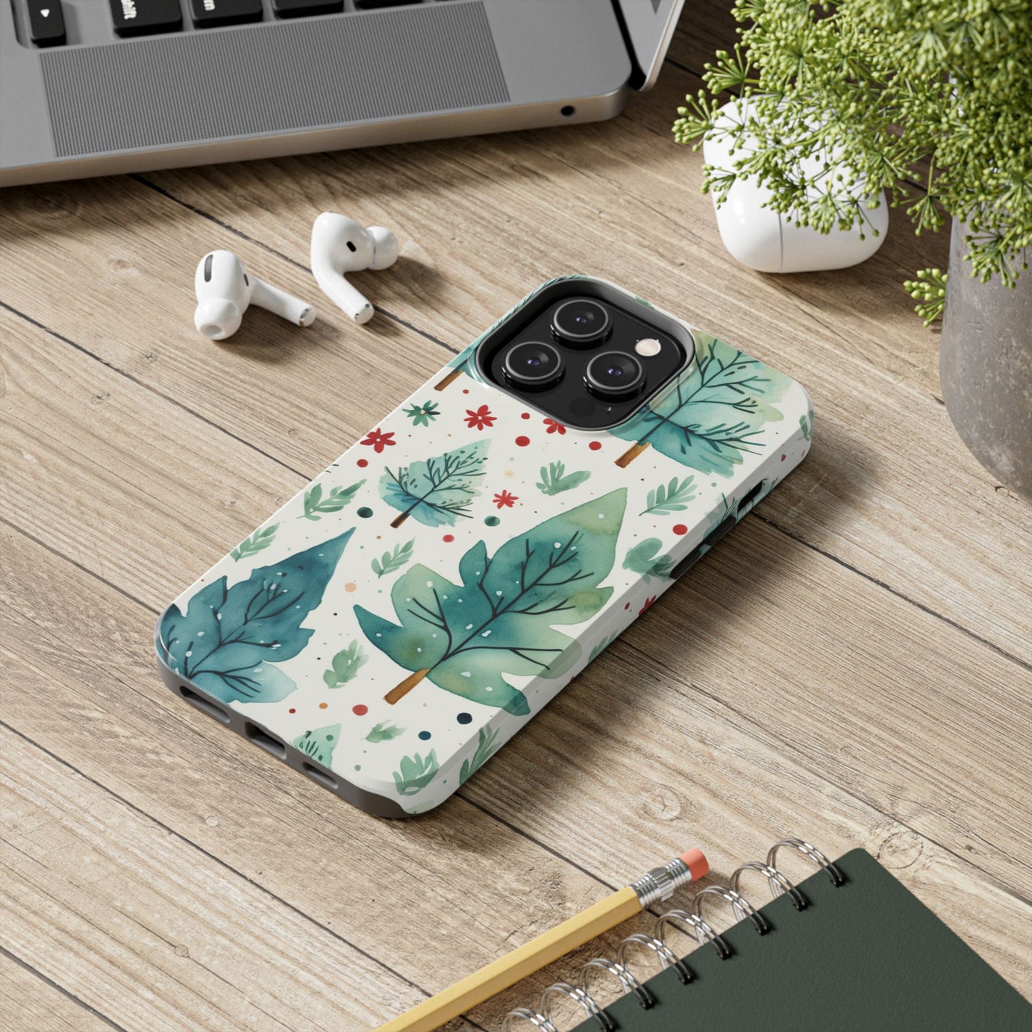 Watercolor Winter Forest - iPhone Series Case