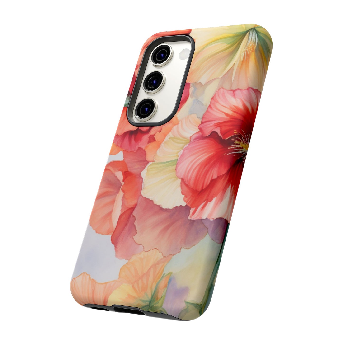 Gumamela Blush Pink Watercolor Floral – Samsung Galaxy Case