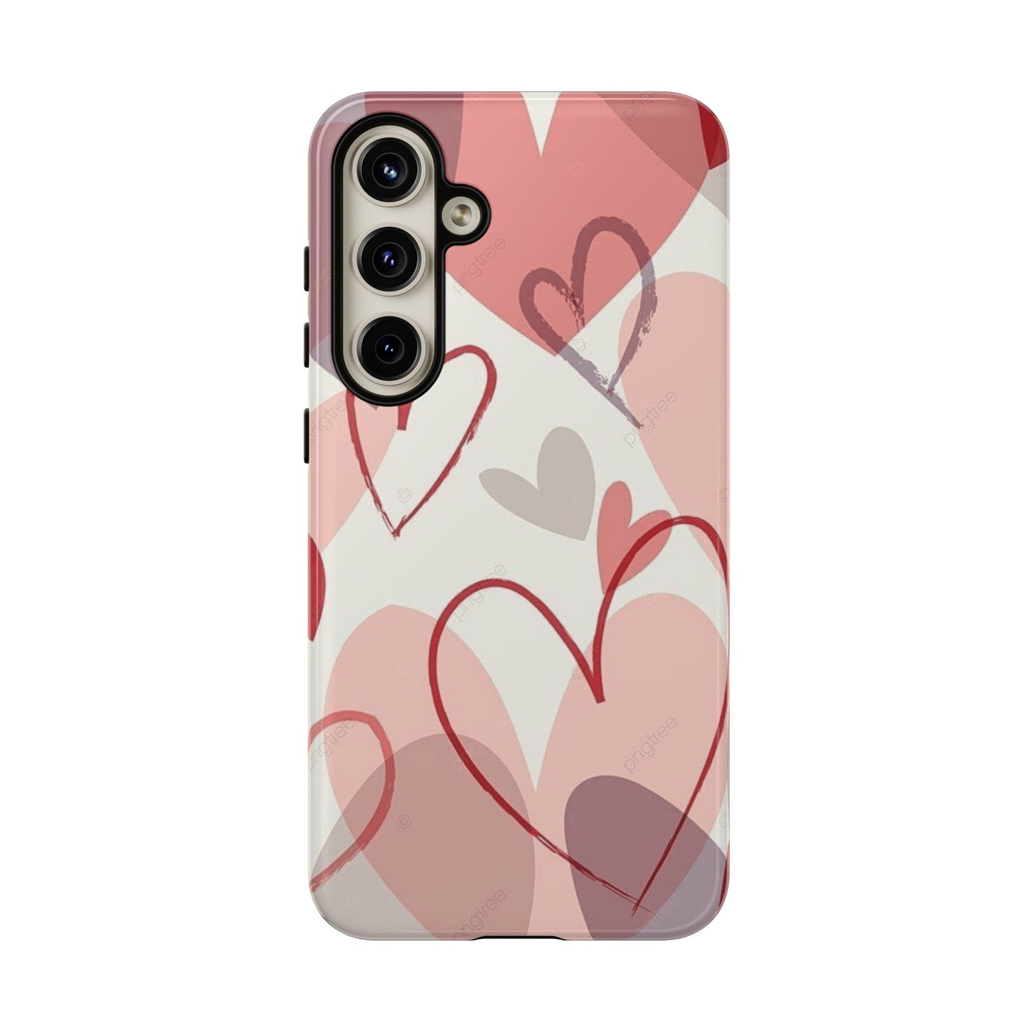 Romantic Red Hearts Samsung Galaxy Case