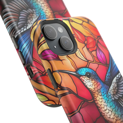 Radiant Multicolor Bird Artwork - MagSafe iPhone Case